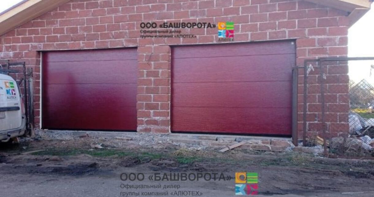 Гаражные ворота серии Trend Алютех 
