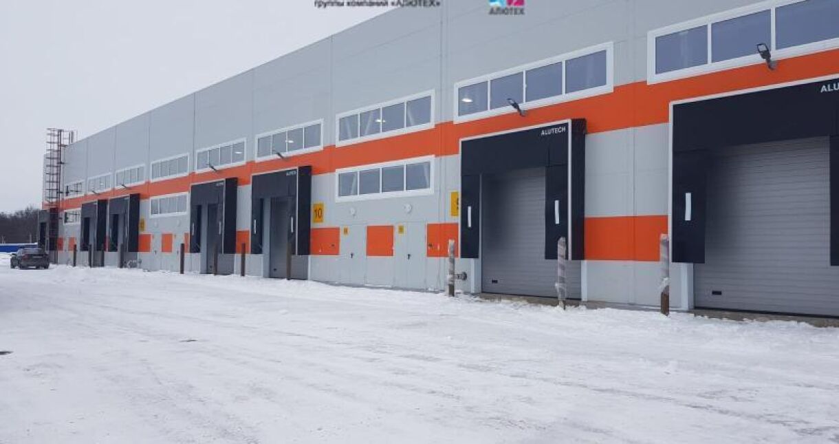 Промышленные ворота для ООО "Ермак" 