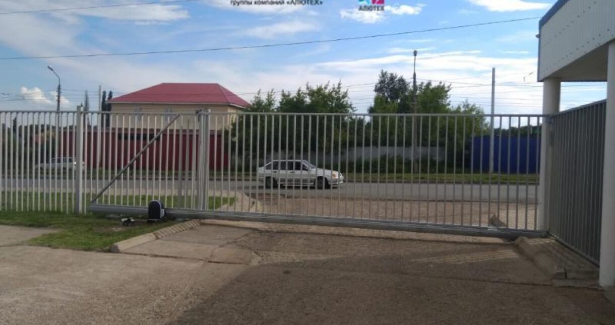 Откатные автоматические ворота 