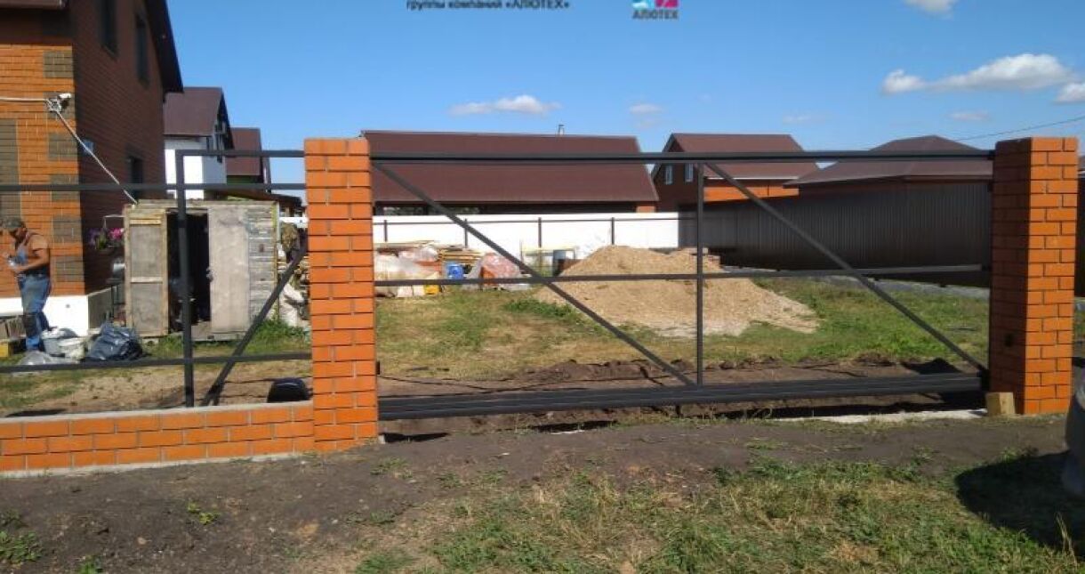 Каркас откатных ворот 