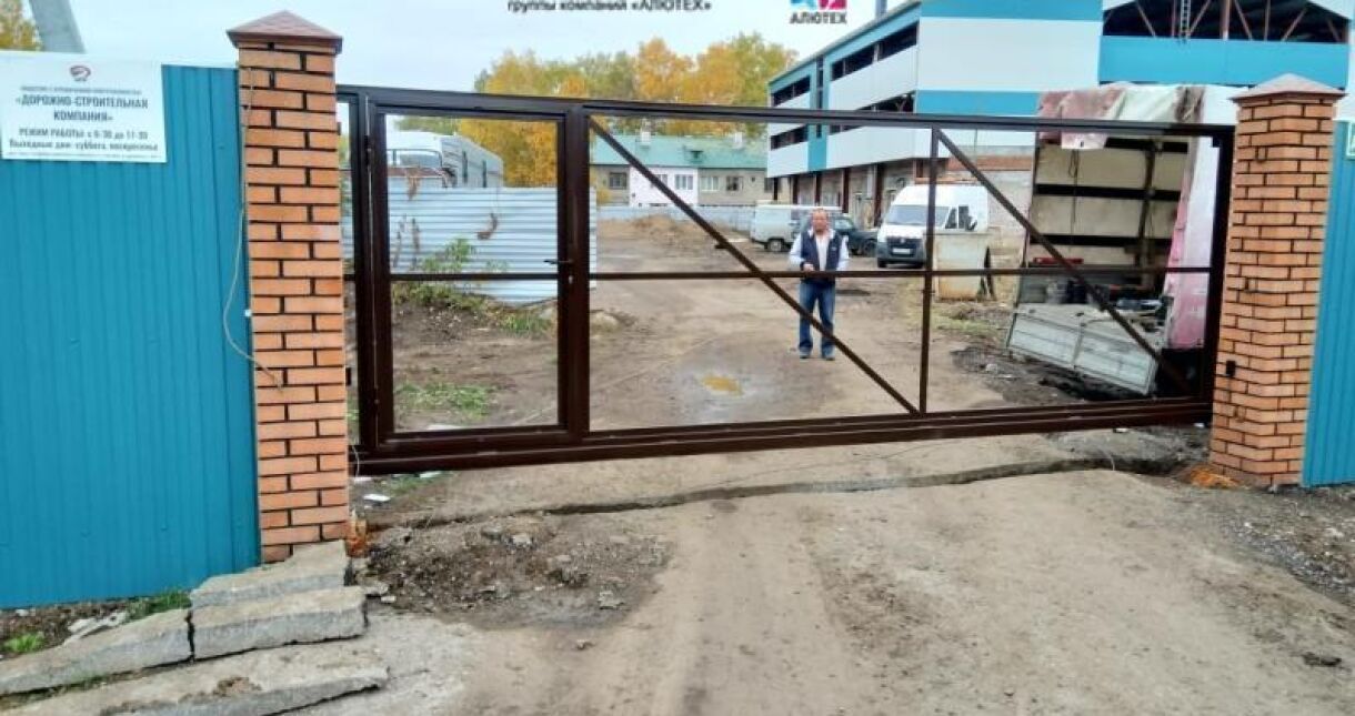 Откатные ворота