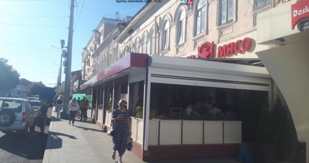 Рольставни для ресторана "Мясо Мясо"