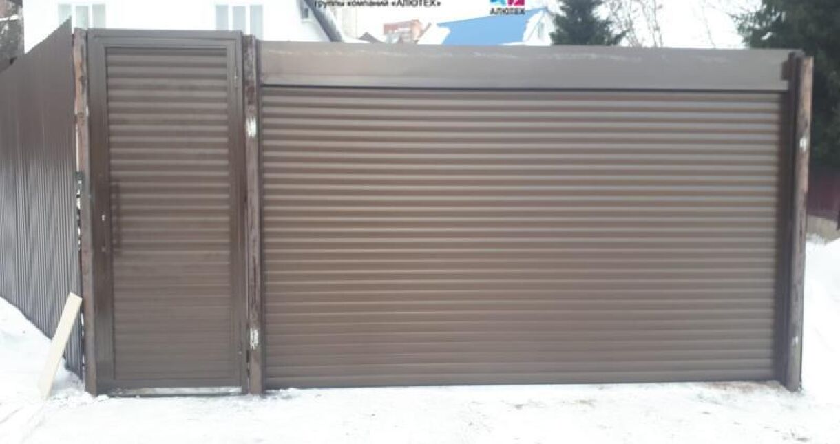 Рольворота Алютех 