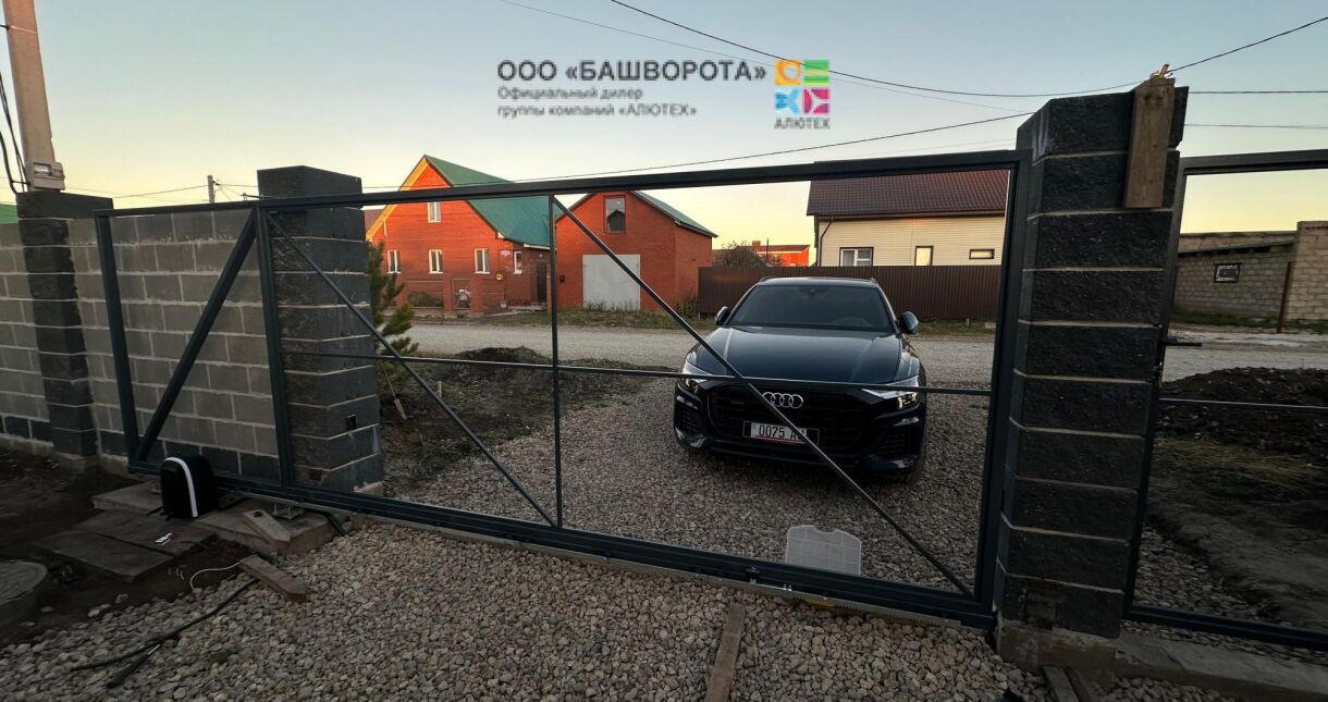 Ворота откатные сварные