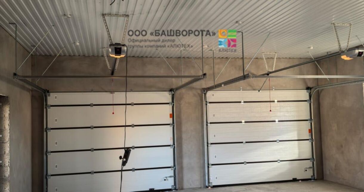 Гаражные секционные ворота Trend